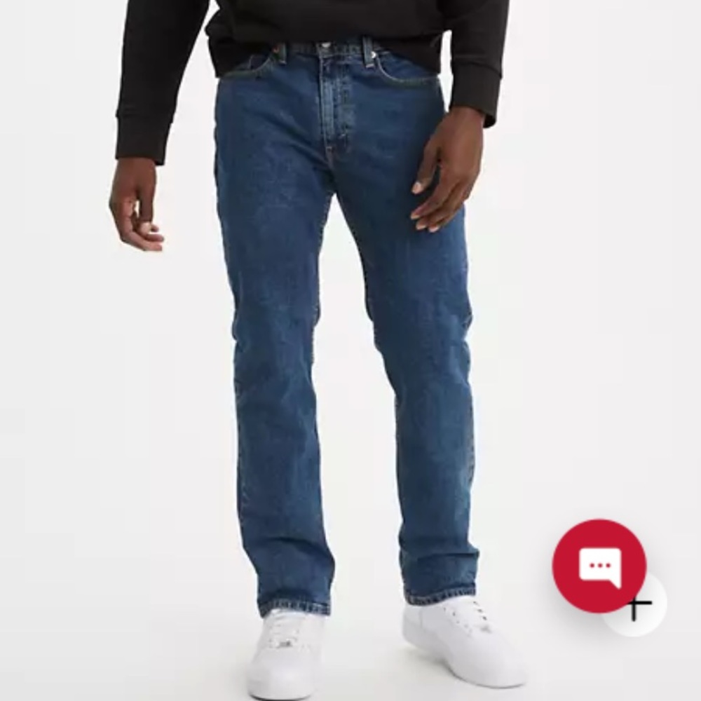 Mens LEVI 514 straight leg jeans, 32x32
